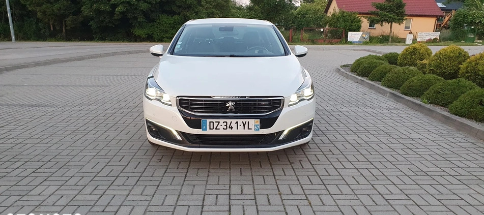 Peugeot 508 cena 52000 przebieg: 116850, rok produkcji 2015 z Chełm małe 742